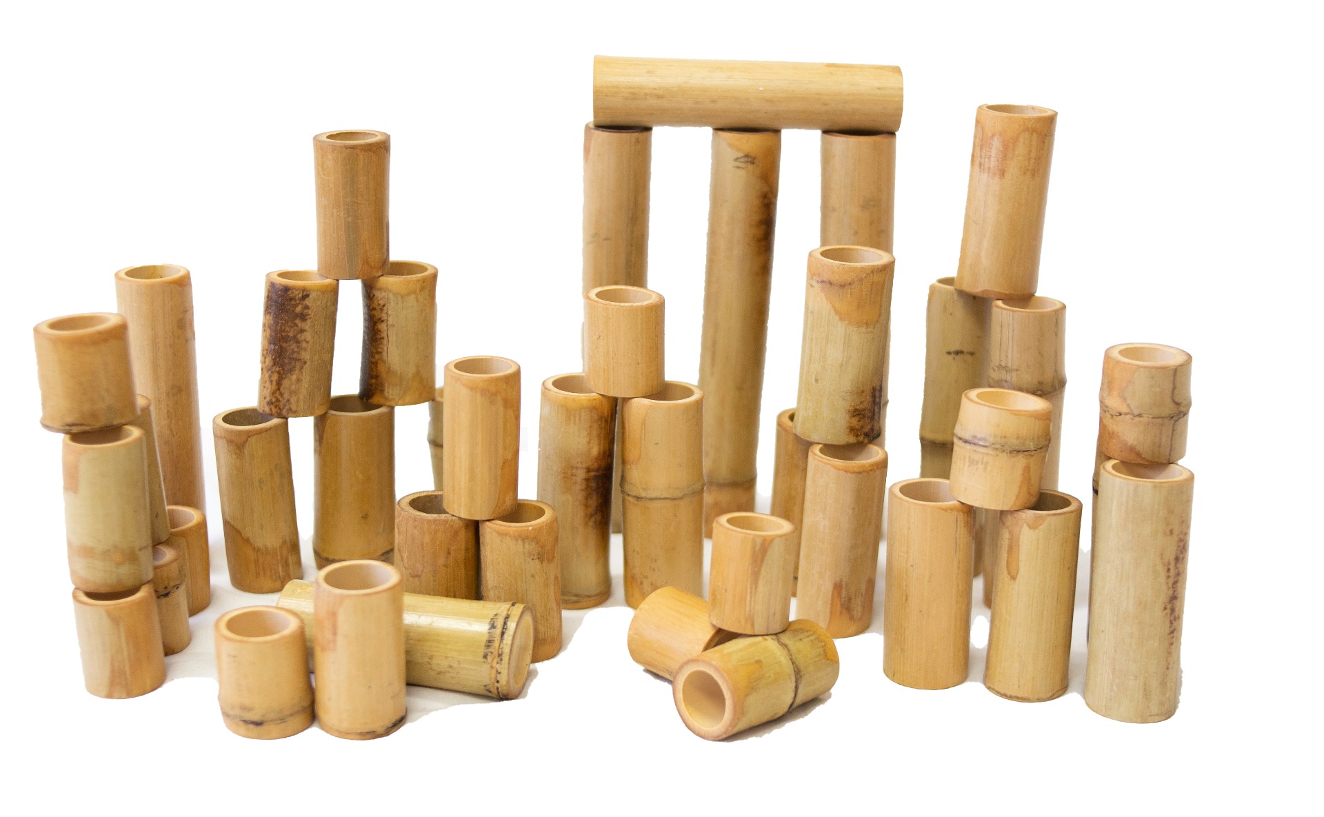 924_8 Bamboo Counting and Building Set 40PCE - Image 1