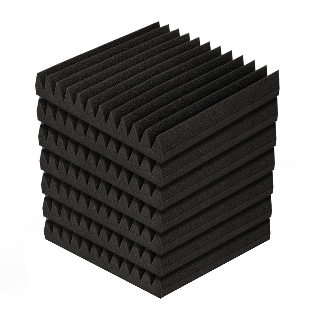AFB-12T-40-14990-00 Alpha Acoustic Foam 40pcs 30x30x5cm Sound Absorption Proofing Panel Studio Wedge - Image 1