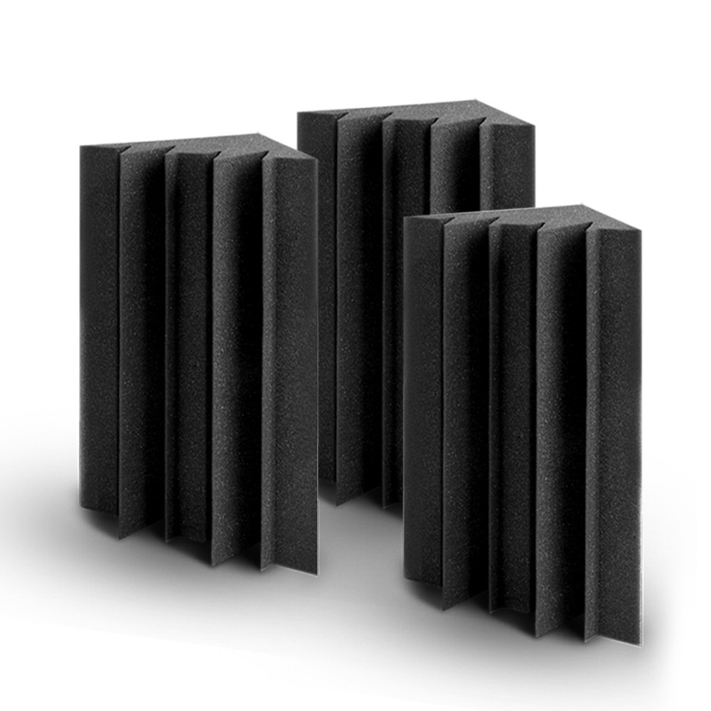 AFB-CORNER-20-14984-00 Alpha Acoustic Foam 20pcs Corner Bass Trap Sound Absorption Proofing Treatment - Image 1