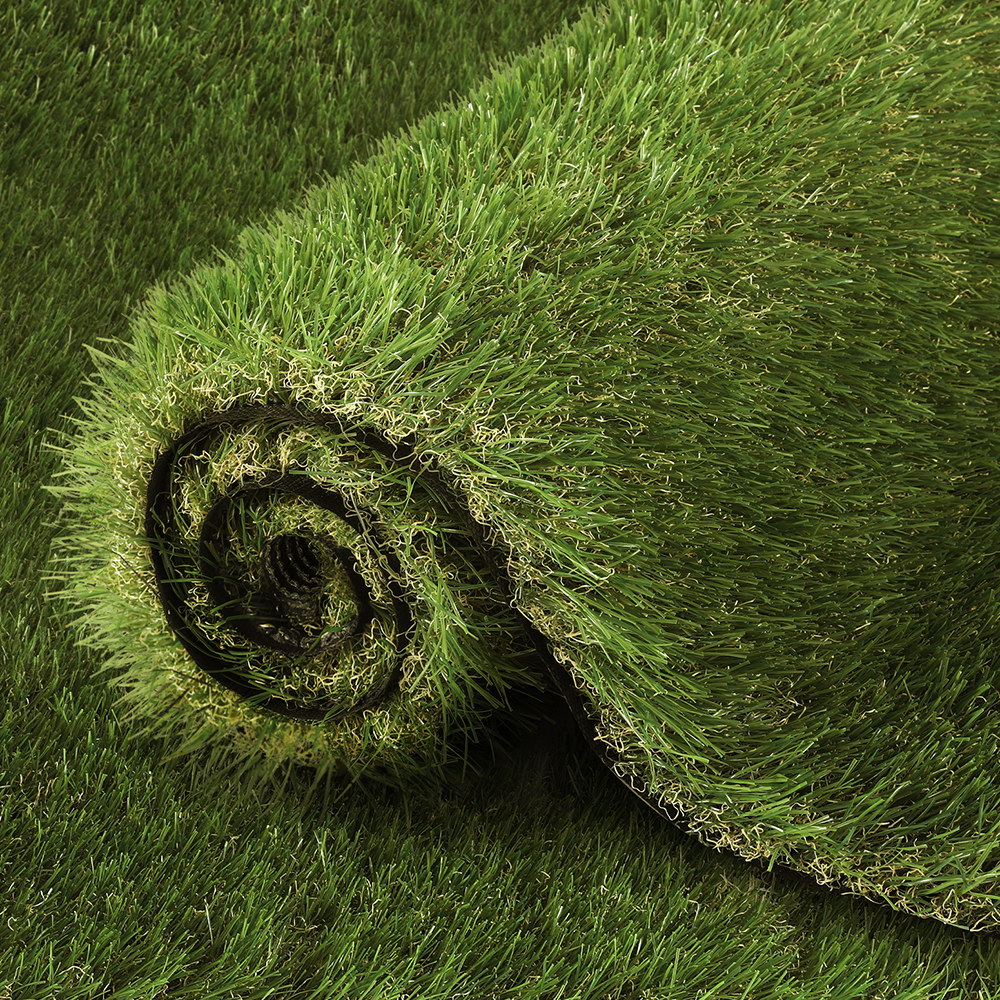 AR-GRASS-45-110M-4C-186143-06 Prime Turf Artificial Grass 45mm 1mx10m Synthetic Fake Lawn Turf Plastic Plant 4-coloured - Image 1