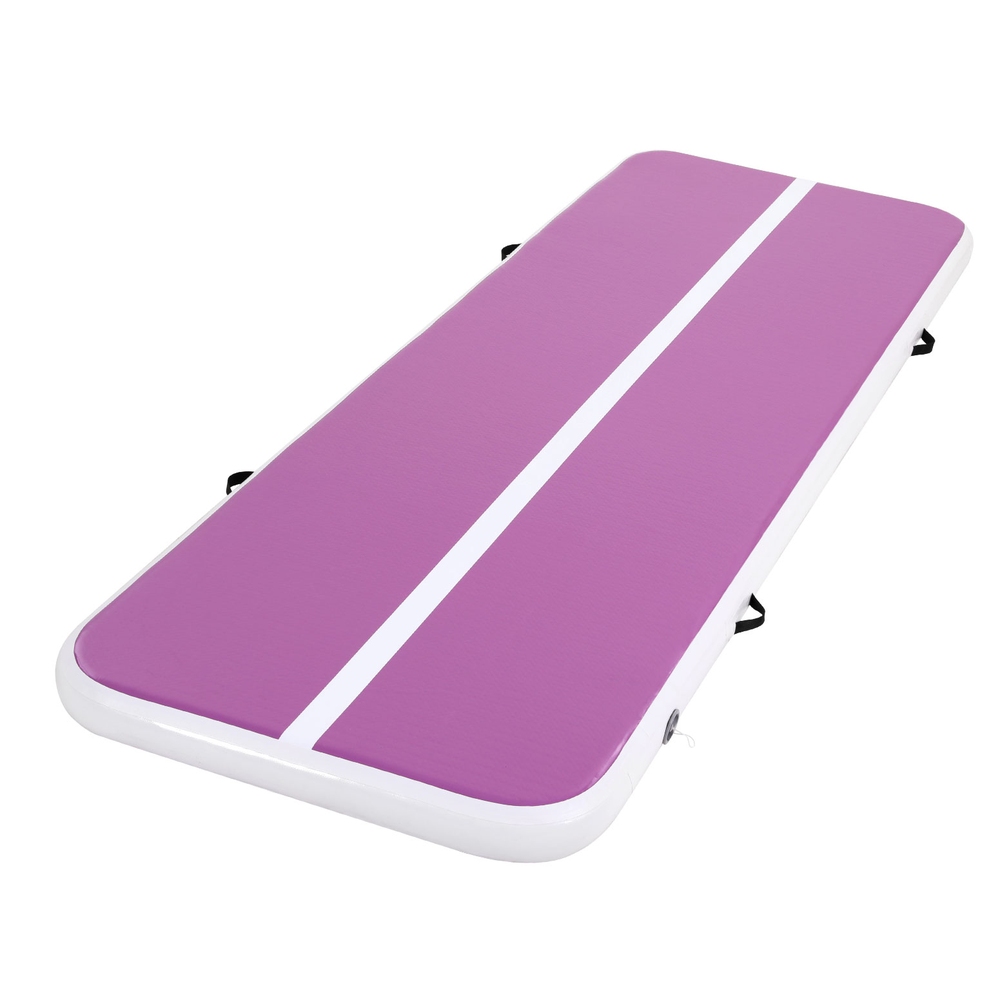 ATM-3-1-01M-PU-202505011200-00 Everfit 3M Air Track Gymnastics Tumbling Exercise Cheerleading Mat Inflatable Purple - Image 1