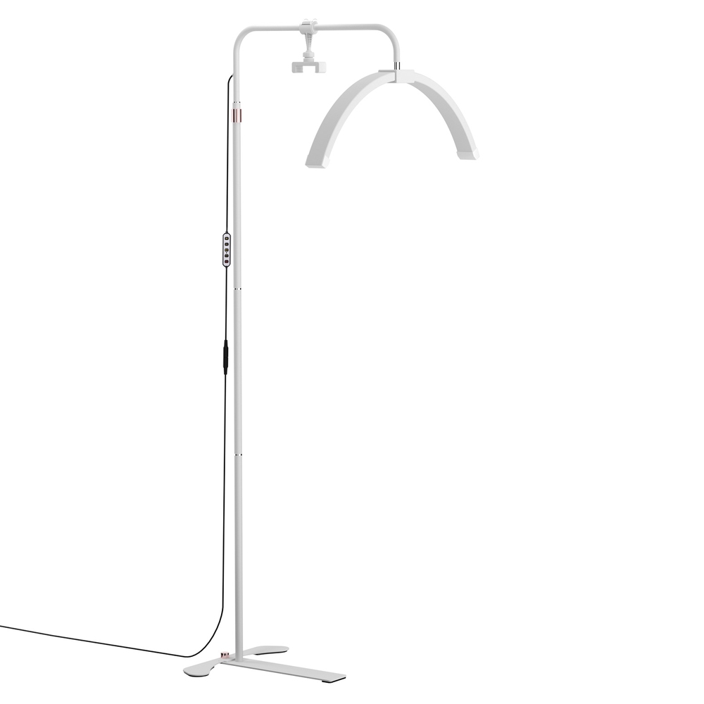 BL-HM-140-WH-186488-00 Embellir LED Beauty Light Half Moon Lamp Makeup Tattoo Eyelash Extensions Salon - Image 1