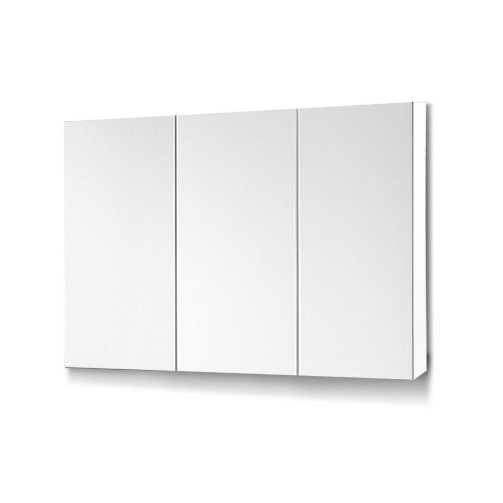 BV-MC-6005-WH-AB-12047-00 Cefito Bathroom Vanity Mirror with Storage Cabinet - White - Image 1