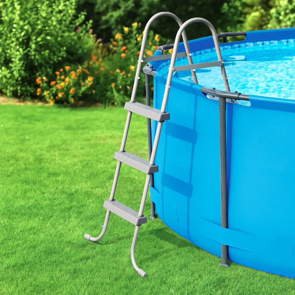 BW-LAD-107CM-58335-202508191516-00 Bestway Above Ground Pool Ladder with Removable Steps - Image 1