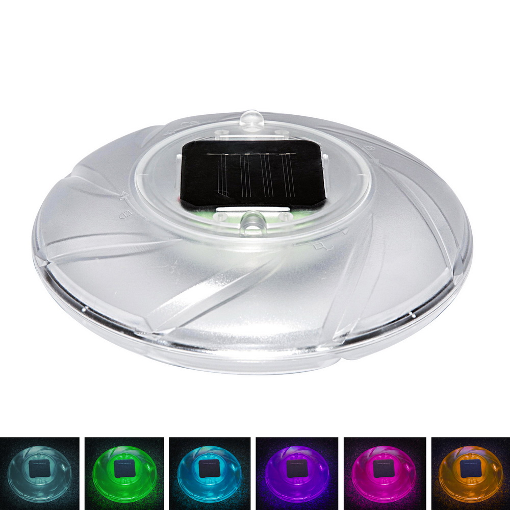 BW-LAMP-58111-00 Bestway Solar Float Lamp LED Lamps Multi Color Float For Pool Pools - Image 1