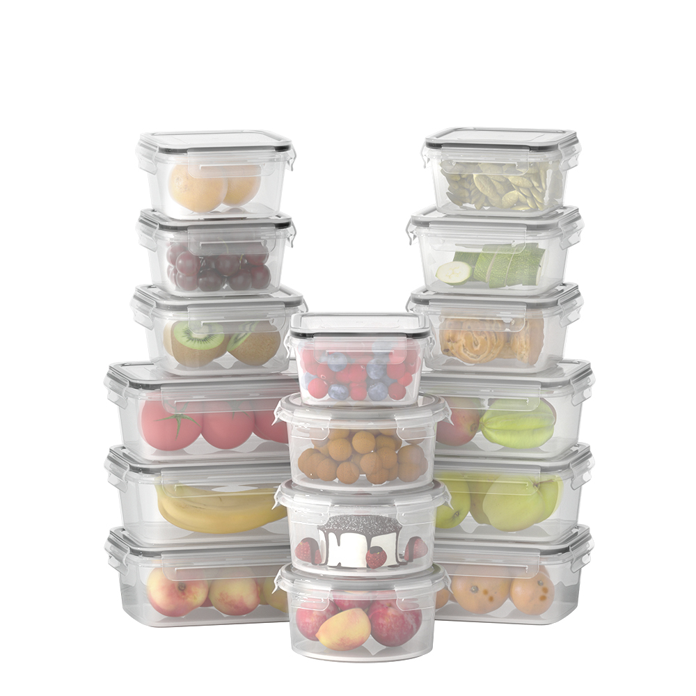 CD-B-8014-BK-143779-00 5-Star Chef Cereal Dispenser Food Storage Container 16PCS - Image 1