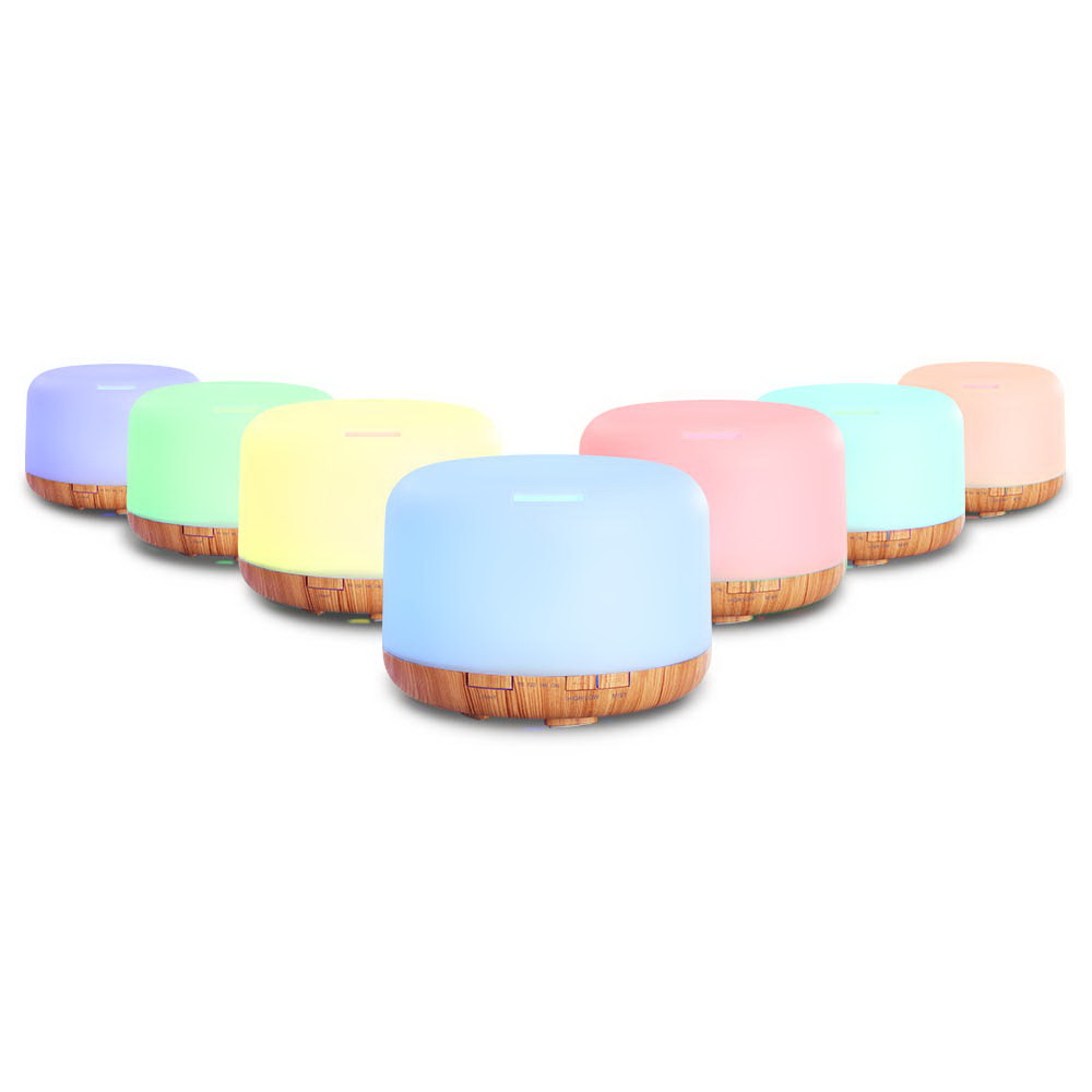DIFF-202LW-LW-00 Devanti Aroma Diffuser Aromatherapy Humidifier 500ml - Image 1