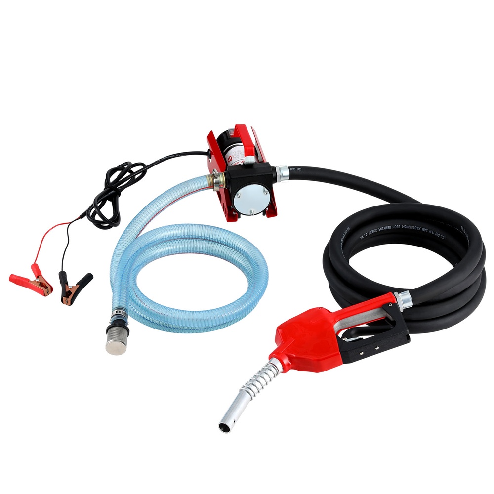 DO-PUMP-40L-DC-186501-00 Giantz Fuel Transfer Pump Electric Diesel Kerosene Pump 12V DC 10GPM Nozzle Hose - Image 1