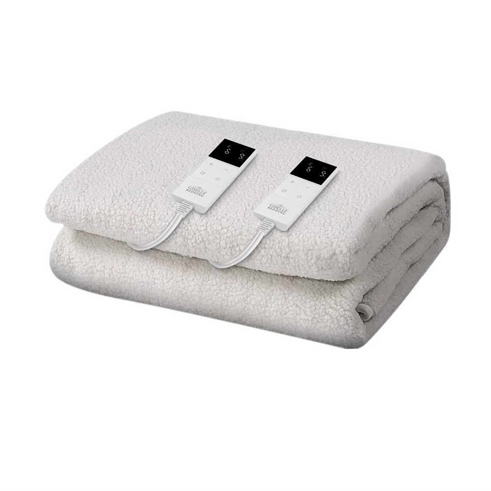 EB-FL-LCD-K-6811-00 Giselle Electric Blanket Fleecy Underlay King - Image 1