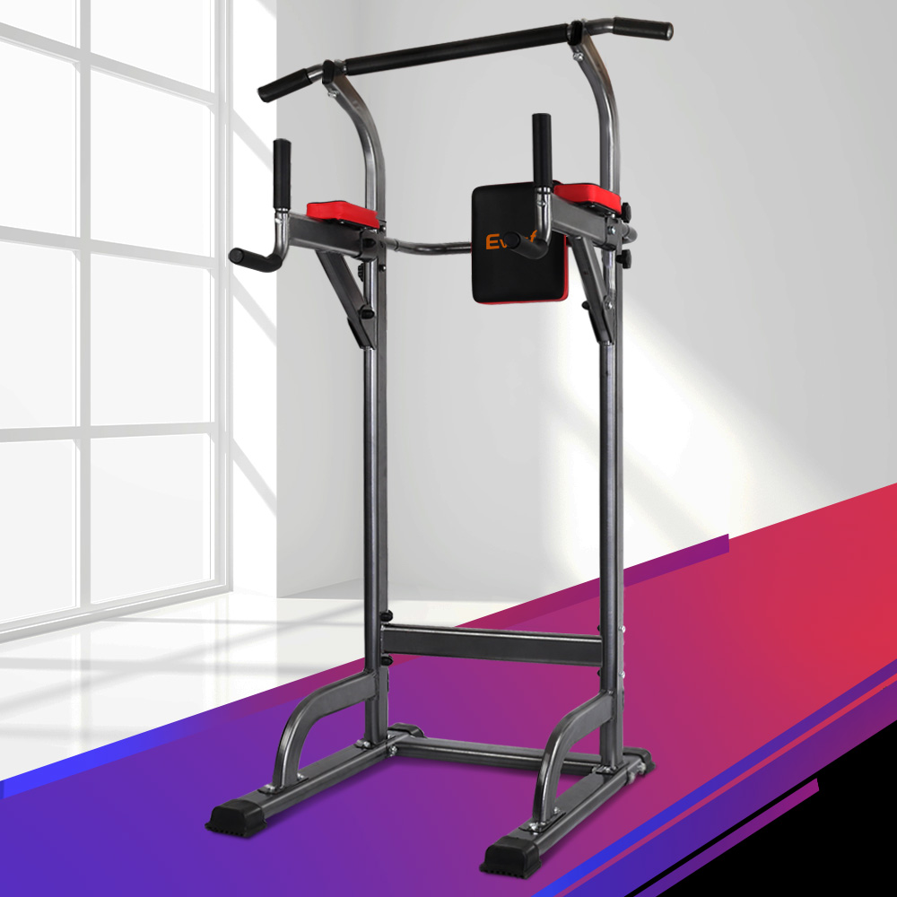 FIT-CHINUP-TOWER-202502281208-00 Everfit Weight Bench Chin Up Tower Bench Press Home Gym Wokout 200kg Capacity - Image 1
