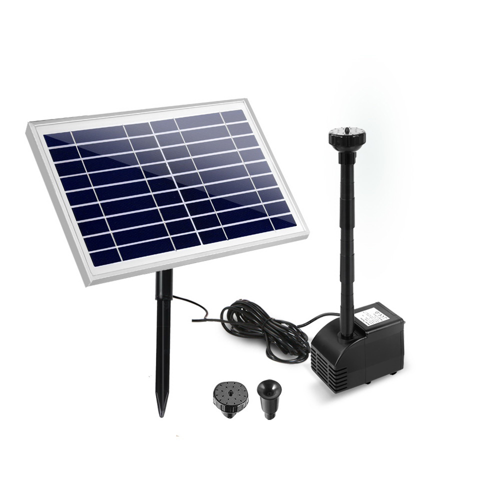 FOUNT-POND-B-100-00 Gardeon Solar Pond Pump Submersible Water Fountain Kit 6.6FT - Image 1