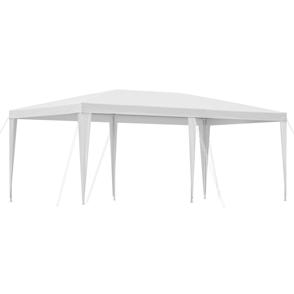 GAZEBO-WED-T-FG-3X6-WH-202506191533-00 Instahut Gazebo 3x6m Wedding Party Marquee Tent Outdoor Event Camping Canopy Shade White - Image 1