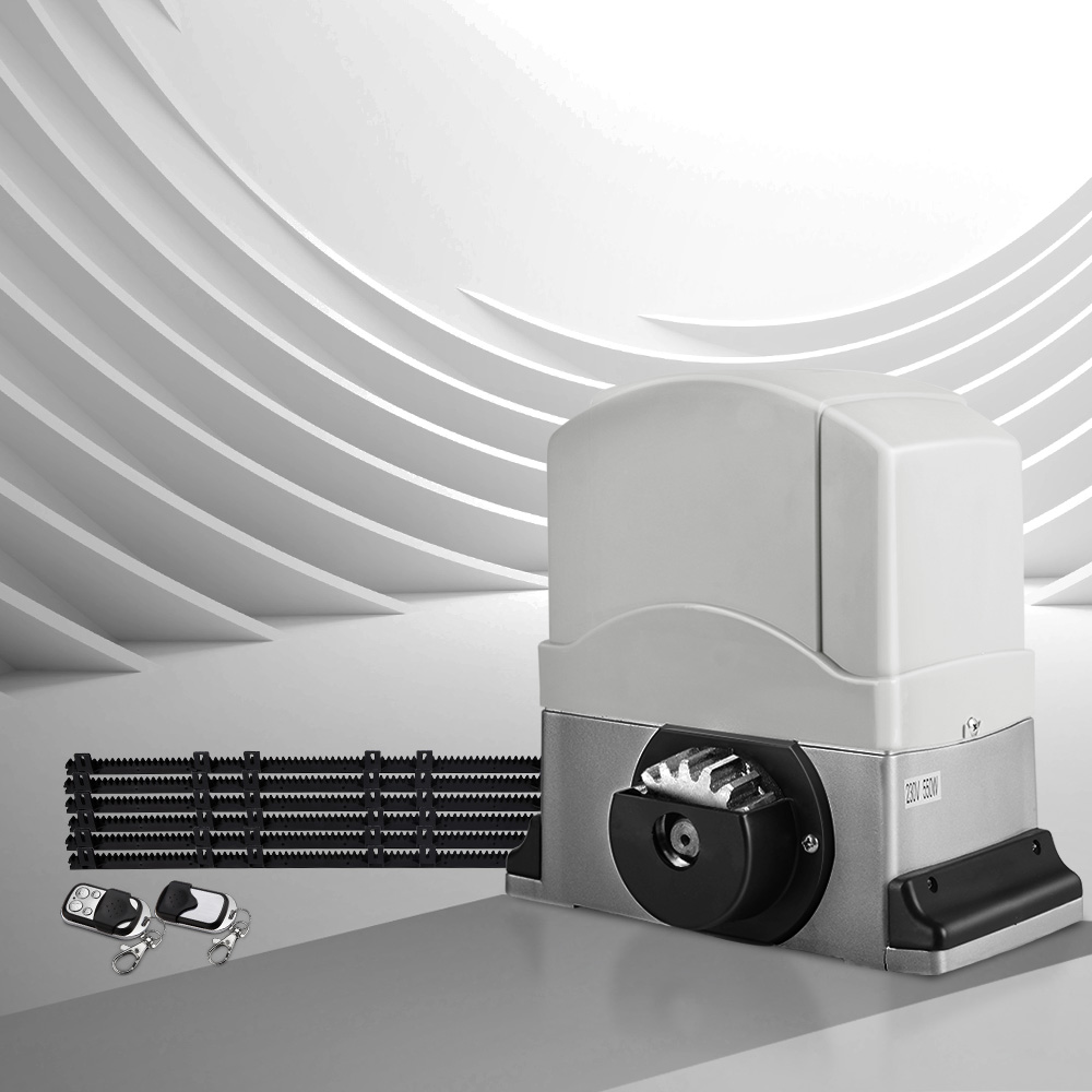 GO-SGO-DSR1200-AC-RAILX3-202502281940-00 Automatic Sliding Gate Opener Kit 6M 1200KG - Image 1