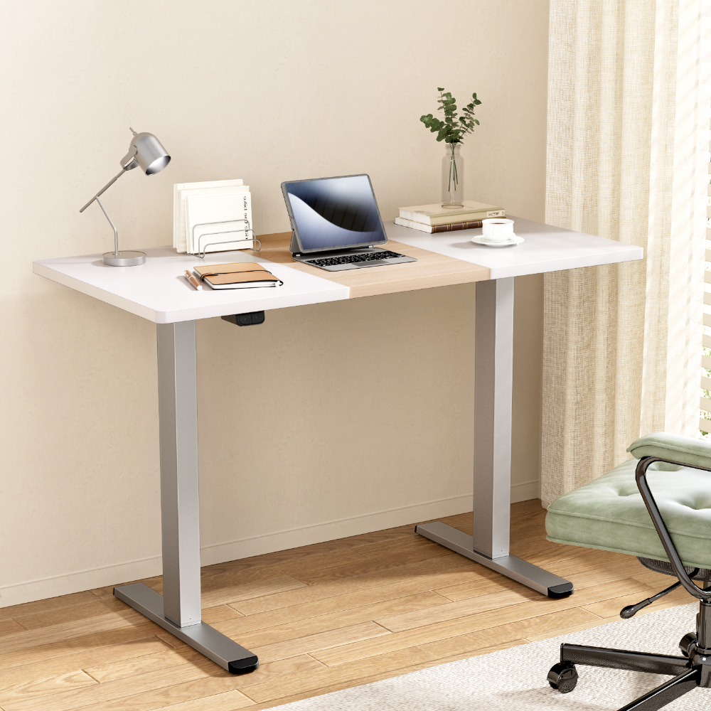 HASD-114G-GYDF-NWDB-120-202503211247-99 Artiss Standing Desk Electric Sit Stand Desks 120CM - Image 1