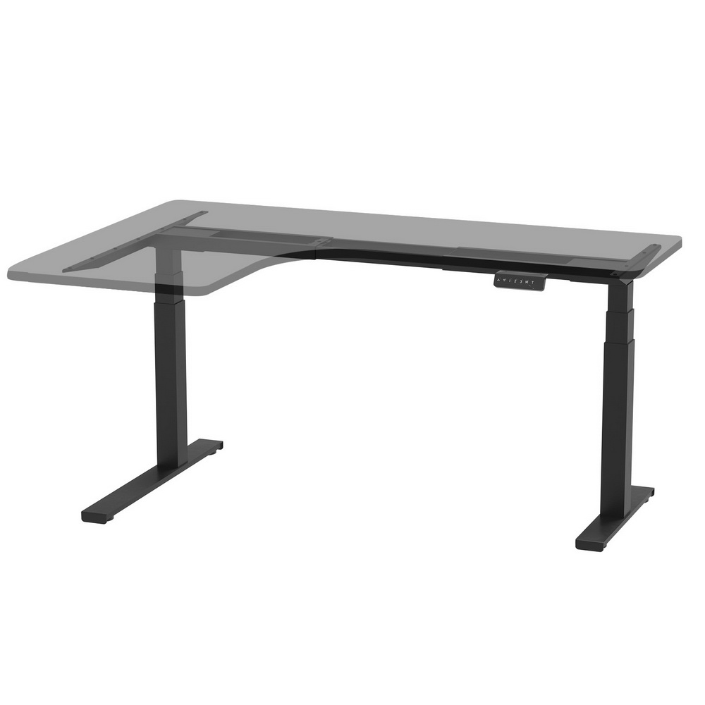 HASD-B-M07-BK-202503141616-00 Artiss Standing Desk Frame Only L-shape Motorised - Image 1