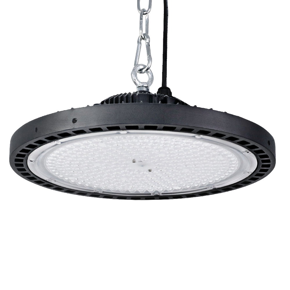 HBL-UFO-N280C-BK-00 Leier LED High Bay Lights 200W UFO Industrial Workshop Warehouse Factory Lamp - Image 1