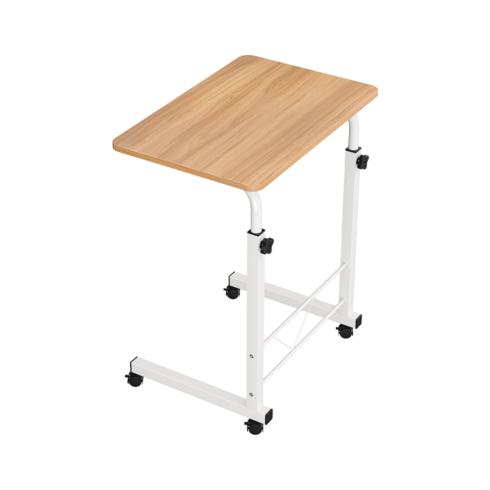 LA-DESK-60-LW-11866-00 Artiss Laptop Desk Table Adjustable 60CM Light Wood - Image 1