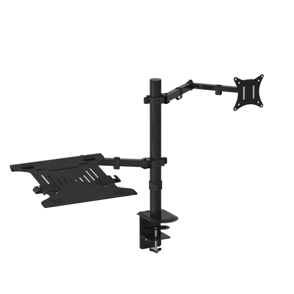 MA-B-D-C66-BK-00 Artiss Monitor Arm Desk Mount Laptop Tray - Image 1