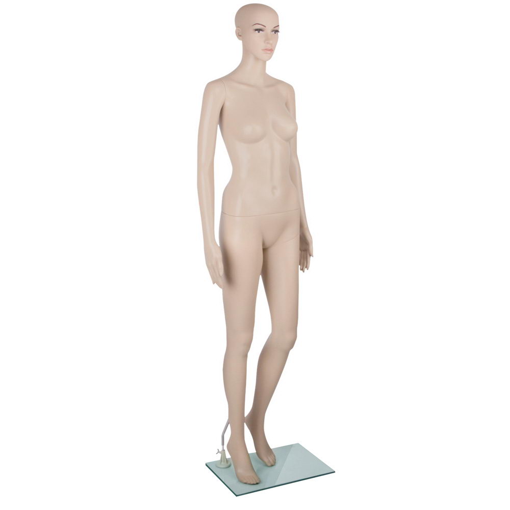 MANNE-FEM-WF-SKCO-00 175cm Tall Full Body Female Mannequin - Skin Coloured - Image 1