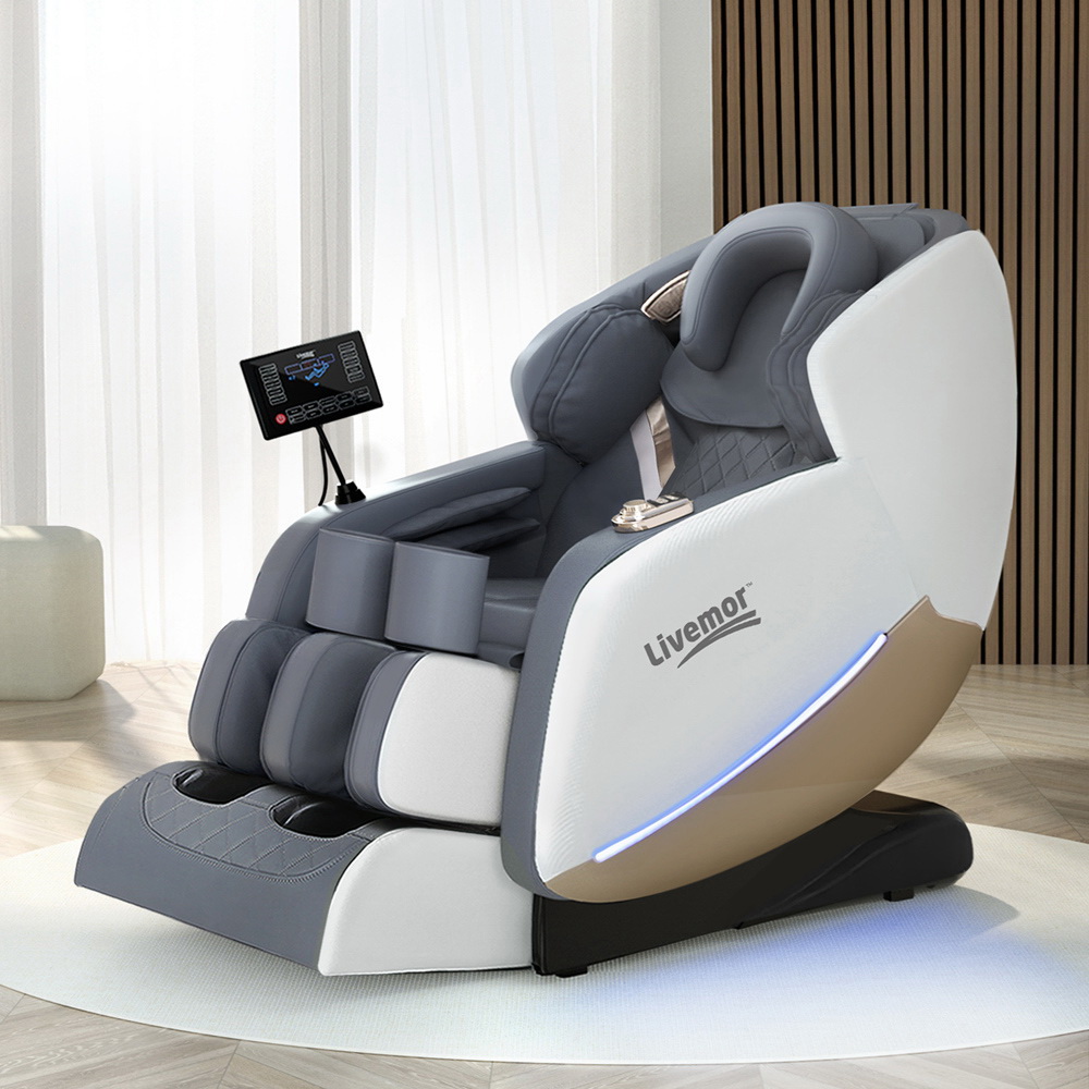 MASCHR-G-BERYL-GR-150697-06 Livemor Massage Chair Electric Recliner Home Massager Beryl - Image 1