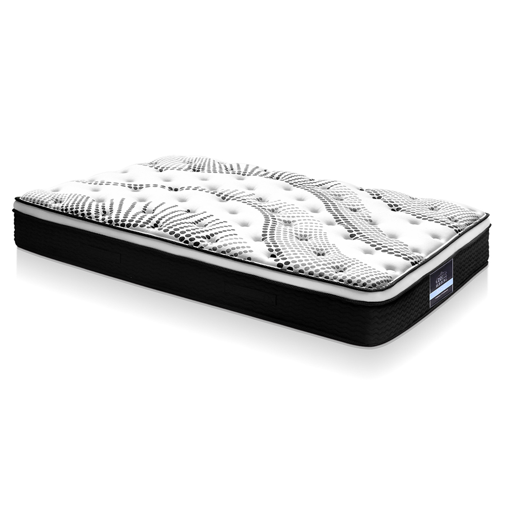 MATTRESS-0907-KS-5960-00 Giselle Bedding 32cm Mattress Euro Top King Single - Image 1