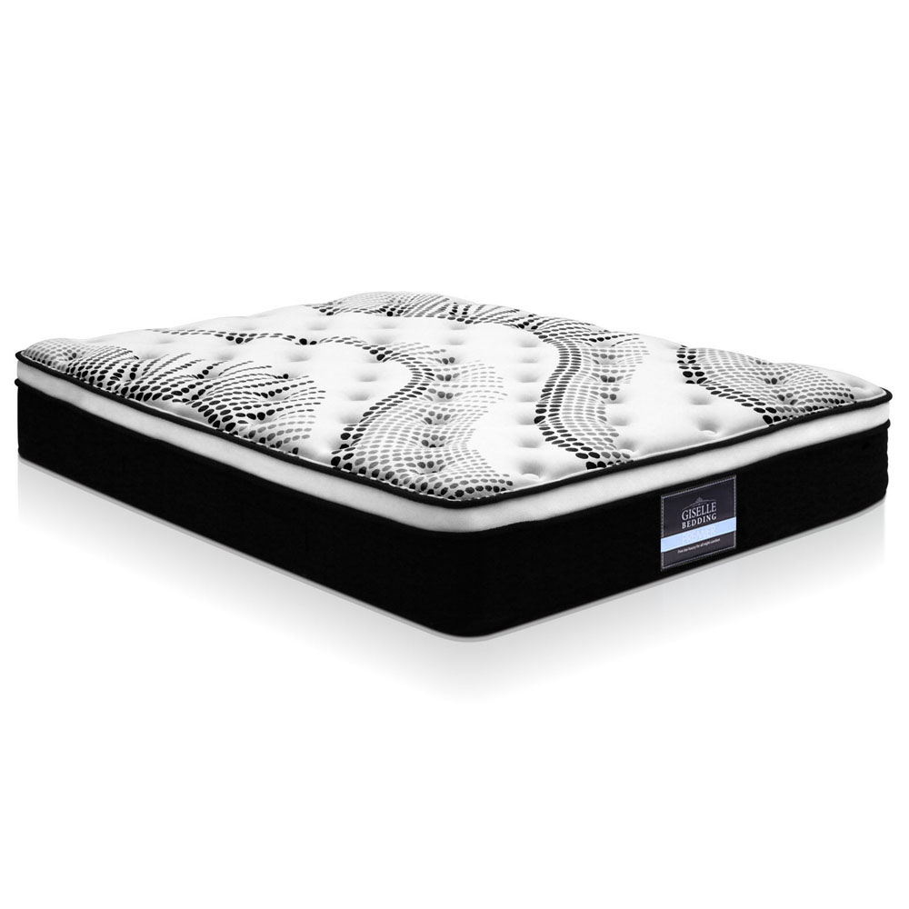 MATTRESS-0907-Q-5673-00 Giselle Bedding 32cm Mattress Euro Top Queen - Image 1