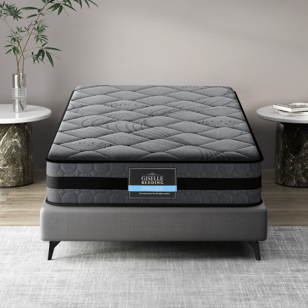 MATTRESS-TT22-KS-20607-06 Giselle Bedding 22cm Mattress Medium Firm King Single - Image 1