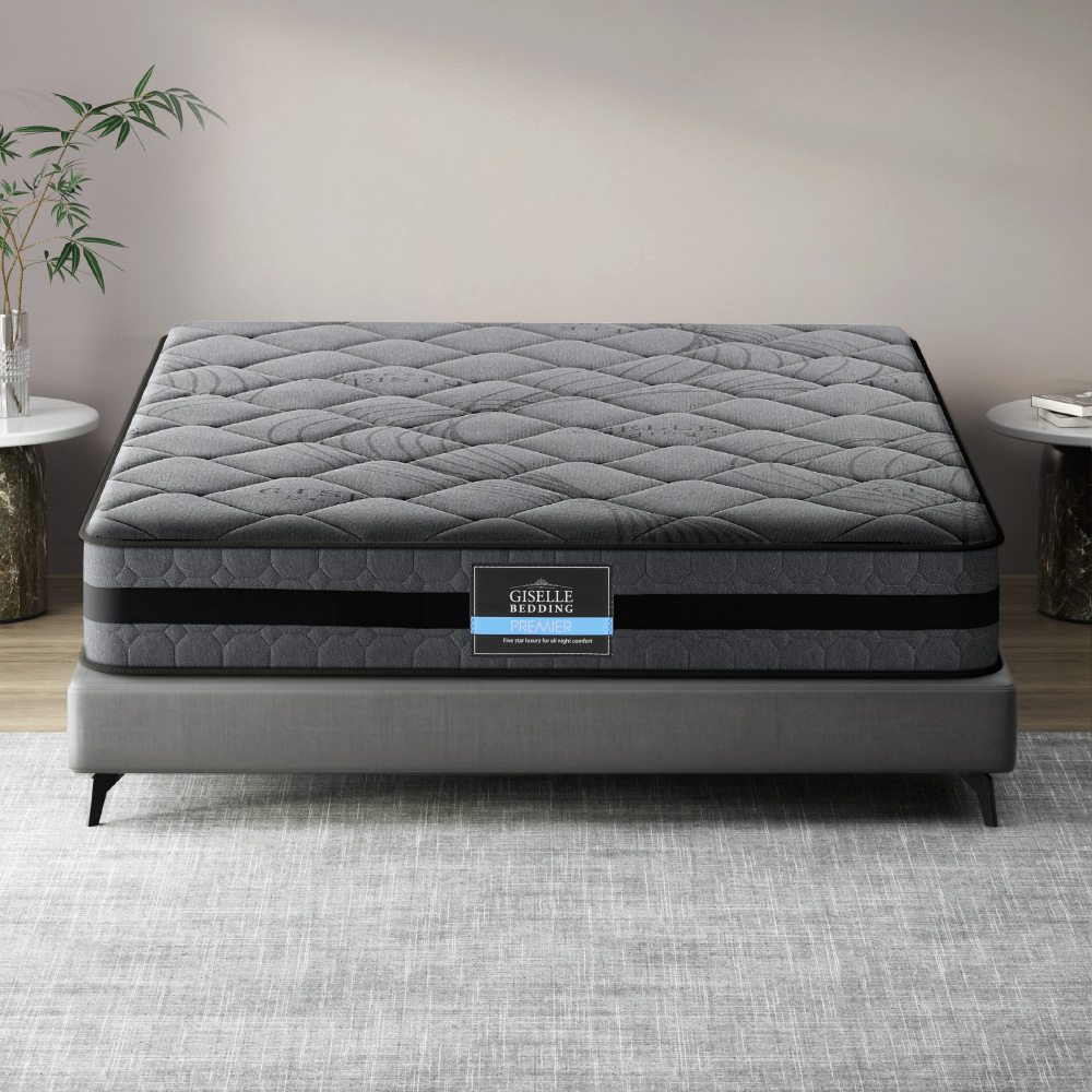 MATTRESS-TT22-Q-20609-06 Giselle Bedding 22cm Mattress Medium Firm Queen - Image 1