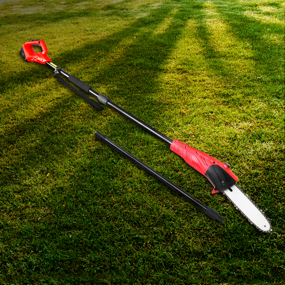 PCAW-20V-SAW-202502282008-00 Giantz Chainsaw Cordless Pole Chain Saw 20V 8in Pruner 2.7m Long Reach Battery - Image 1