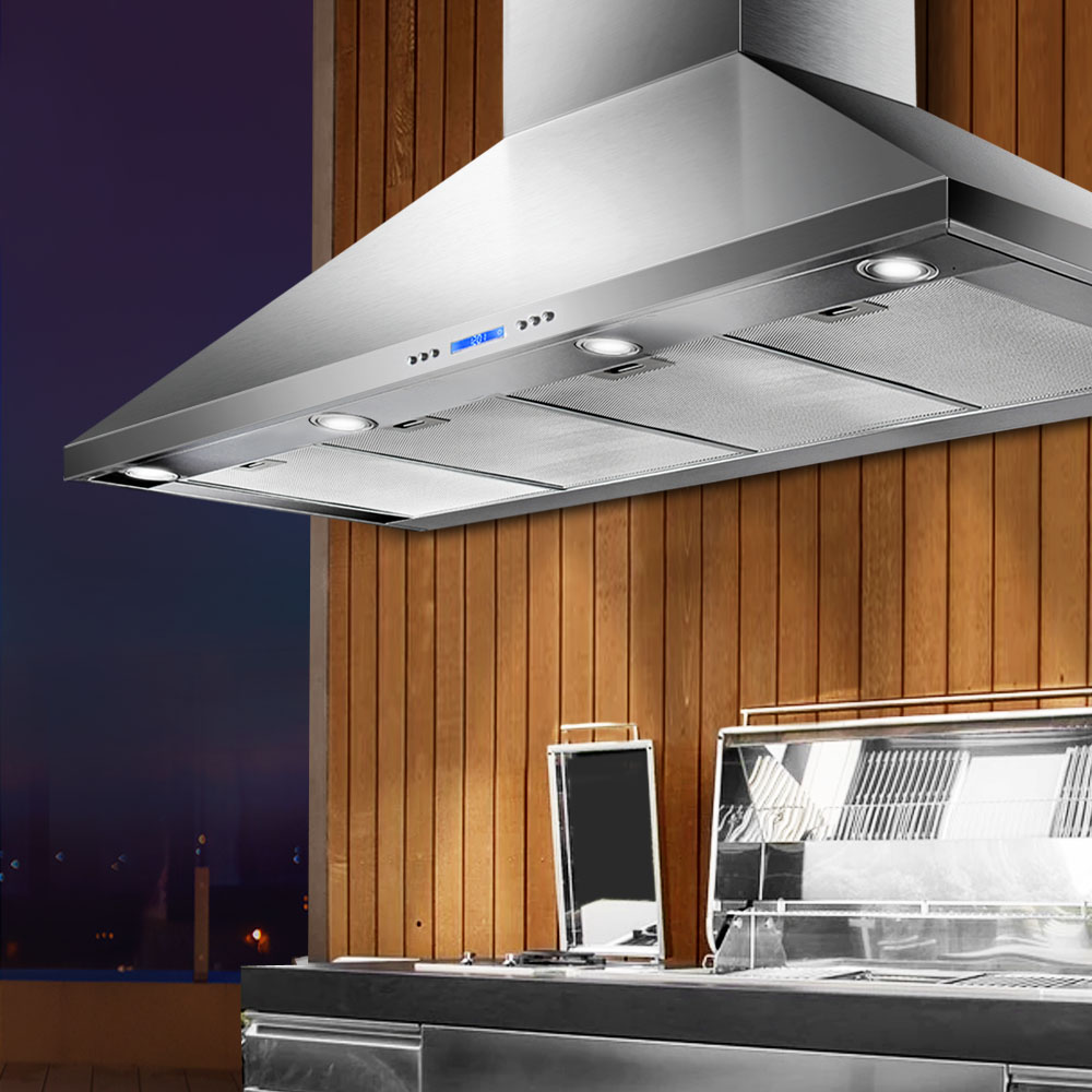 RH-BBQ-1500-202502281658-00 Devanti 1500mm Range Hood 150cm BBQ Commercial Rangehood - Image 1