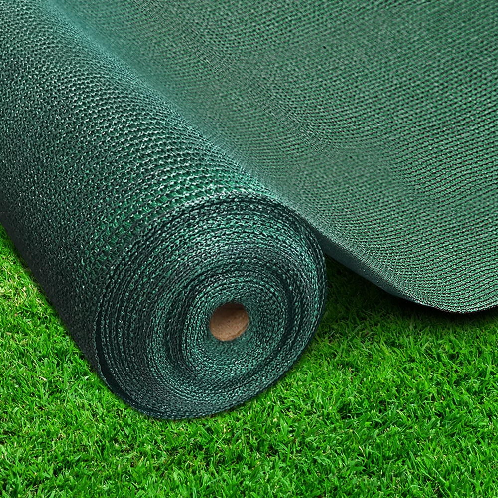 SH-CL-183X300-195-GR-202502281918-00 Instahut 90% Shade Cloth 1.83x30m Shadecloth Sail Heavy Duty Green - Image 1
