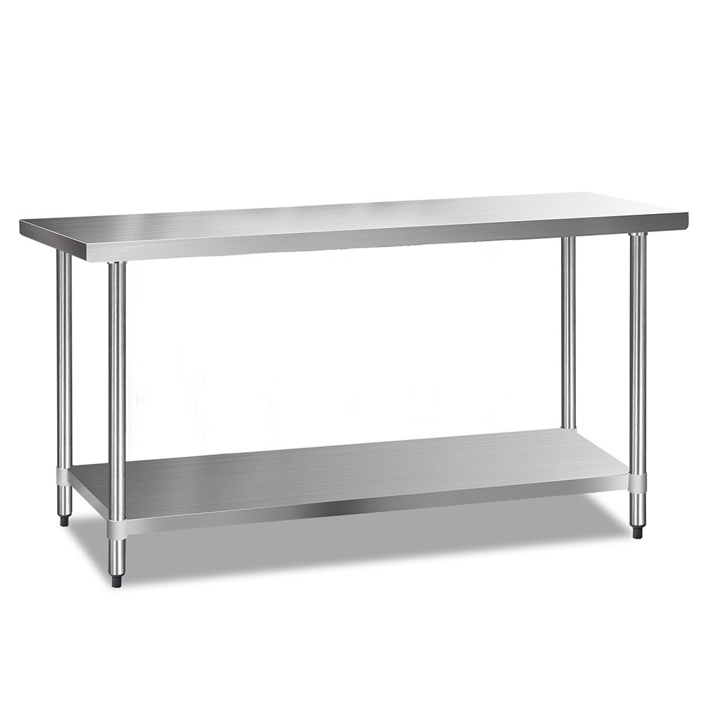 SSKB-304S-72-202502281926-07 Cefito 1829x610mm Stainless Steel Kitchen Bench 304 - Image 1