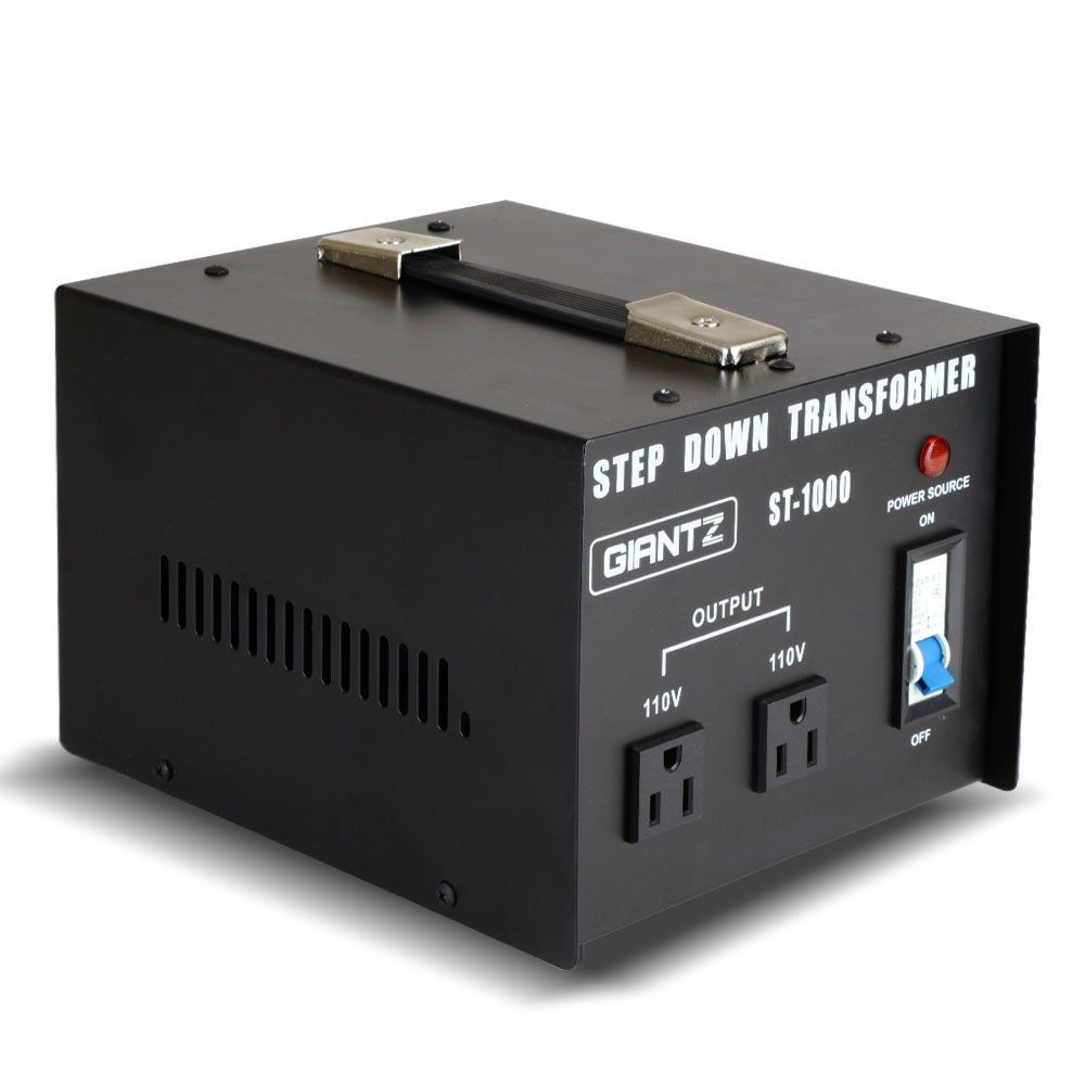 ST-1000W-BL-00 Giantz 1000 Watt Step Down Transformer - Image 1