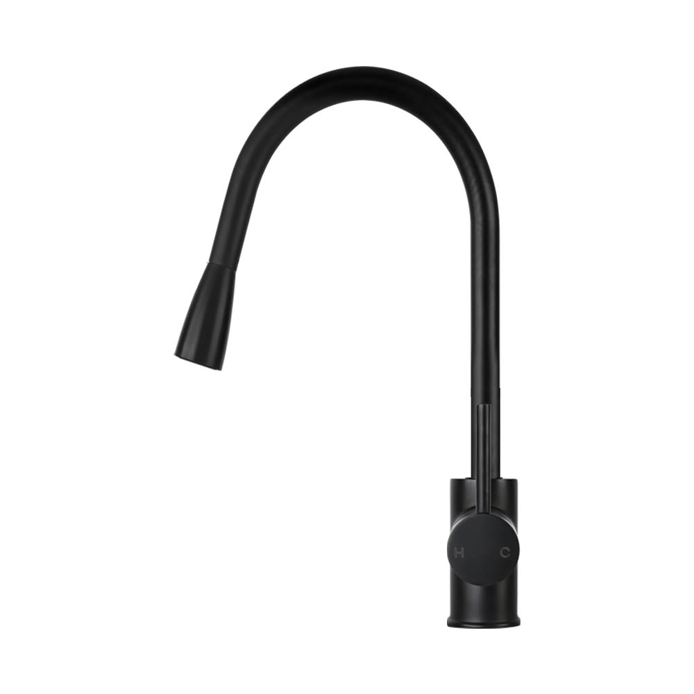 TAP-A-82H11-BK-14183-00 Cefito Kitchen Mixer Tap Pull Out 2 Mode Sink Faucet Basin Laundry Black - Image 1