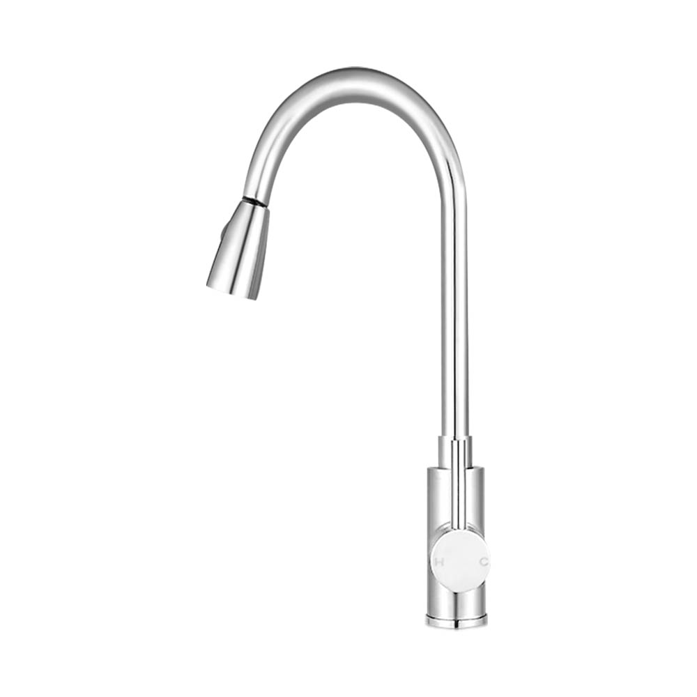 TAP-A-82H11-SI-14182-00 Cefito Kitchen Mixer Tap Pull Out 2 Mode Sink Faucet Basin Laundry Chrome - Image 1