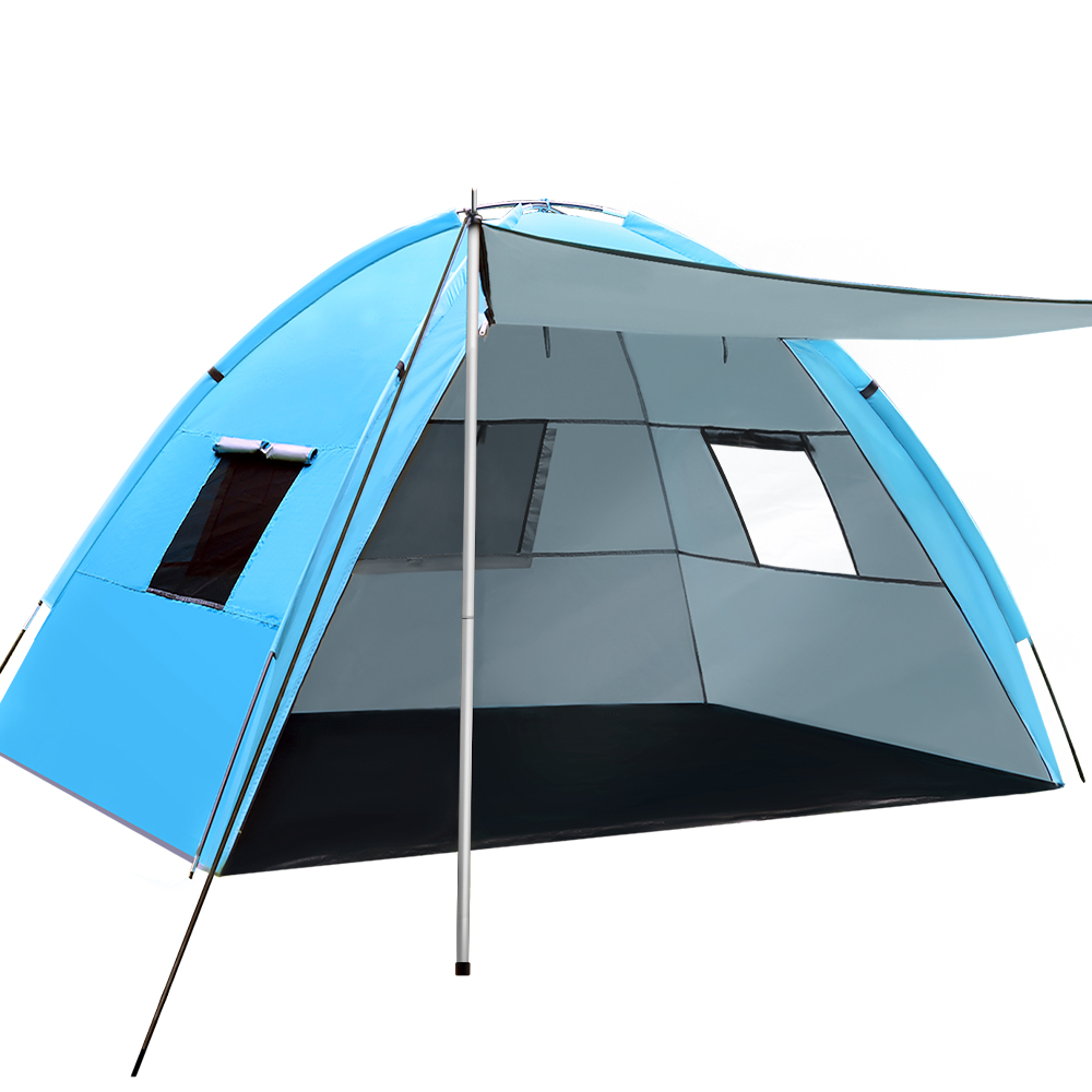 TENT-C-BEA-4P-00 Weisshorn Camping Tent Beach Portable Hiking Sun Shade Shelter Fishing 4 Person - Image 1