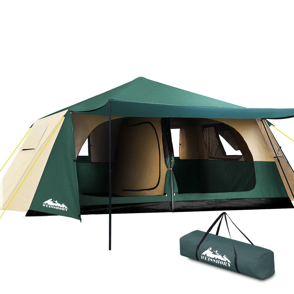 TENT-C-FAST-D420-00 Weisshorn Instant Up Camping Tent 8 Person Pop up Tents Family Hiking Dome Camp - Image 1