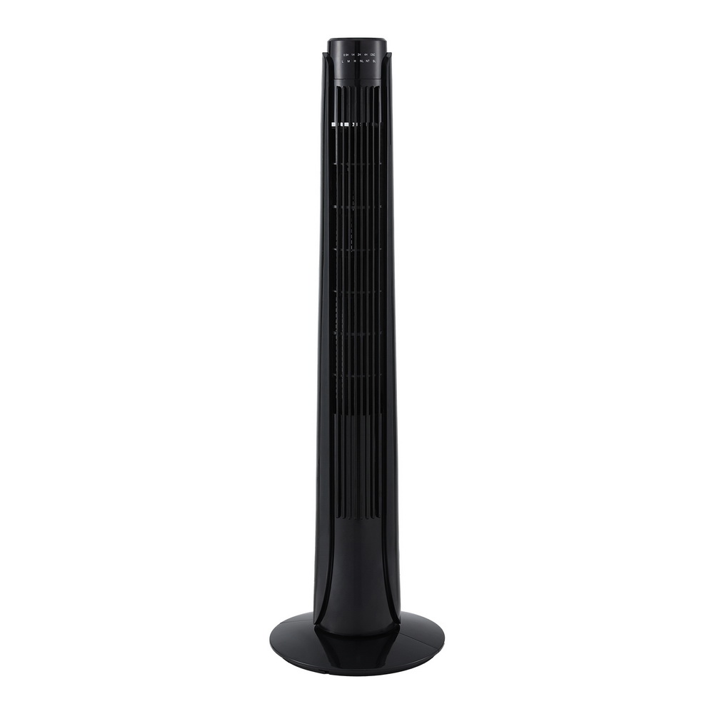 TF-RC-T10RH-BK-189902-00 Devanti Tower Fan Oscillating 3 Speeds with Remote 93cm - Image 1
