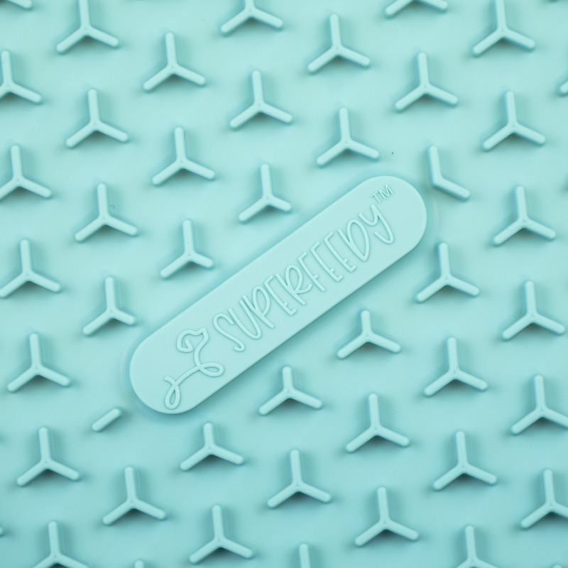 V1023-SF-LM-TL-202505081120-02 Marley Slowappy Reversible Lick Mat - Teal - Image 1