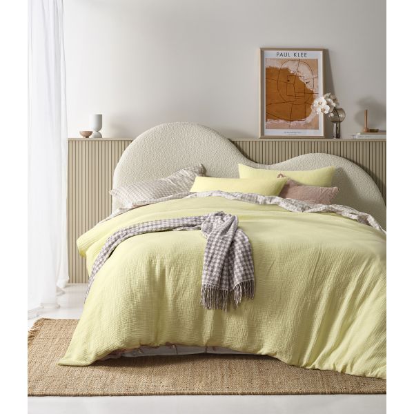 V107-5092877-200520-00 Hugo Butter Quilt Cover by Vintage Design Homeware Queen - Image 1