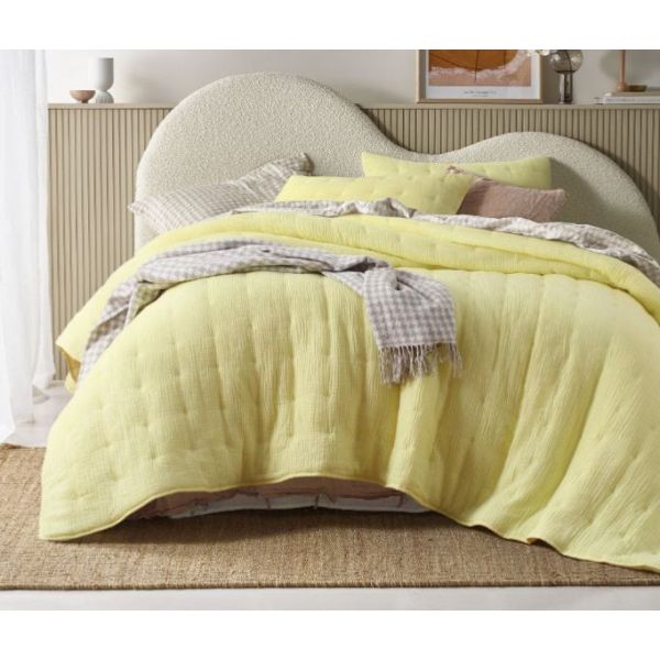 V107-5093263-200511-00 Hugo Butter Coverlet by Vintage Design Homeware King - Image 1
