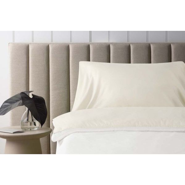 V107-5096561-200537-00 Stone Self Tanning Polyester Cotton Sheet Protector by Accessorize - Image 1