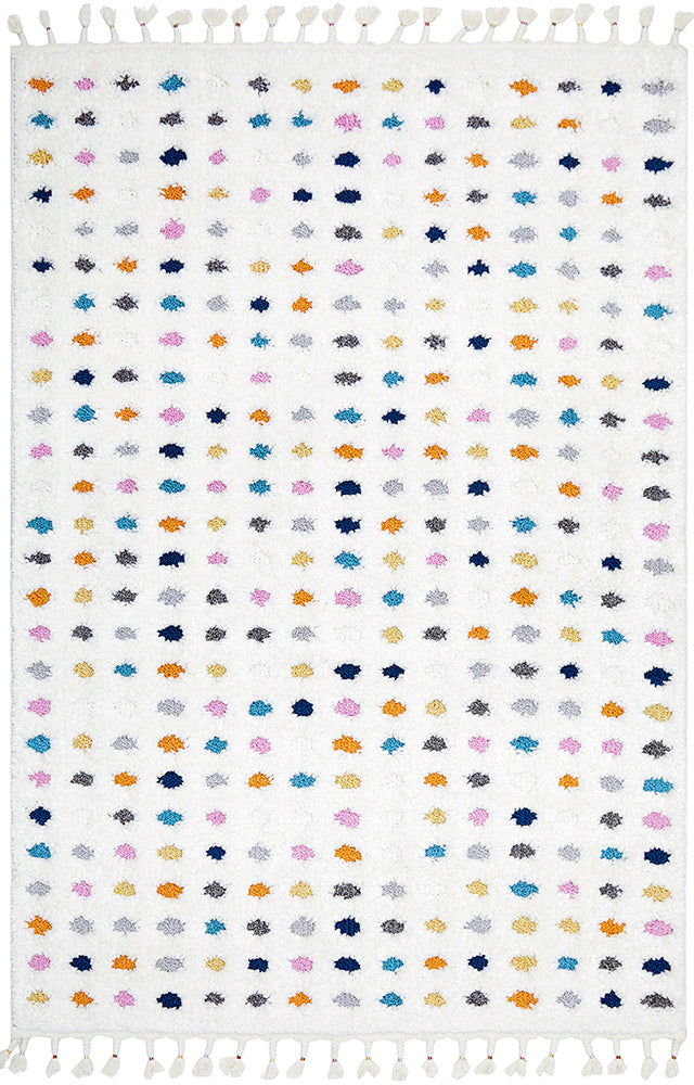 V107-AMS-POLKA-340X250-206104-00 Amsterdam Polka Multi Rug by Rug Culture - 340X250CM - Image 1