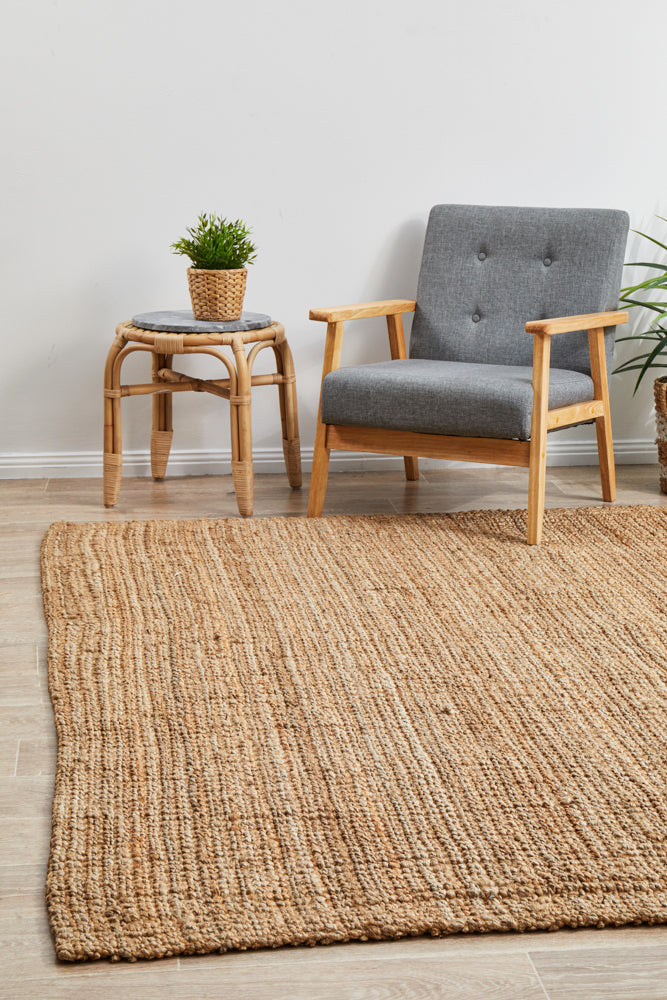 V107-ATR-BKR-NAT-220X150-207137-00 Atrium Barker Natural Rug by Rug Culture - 220X150CM - Image 1