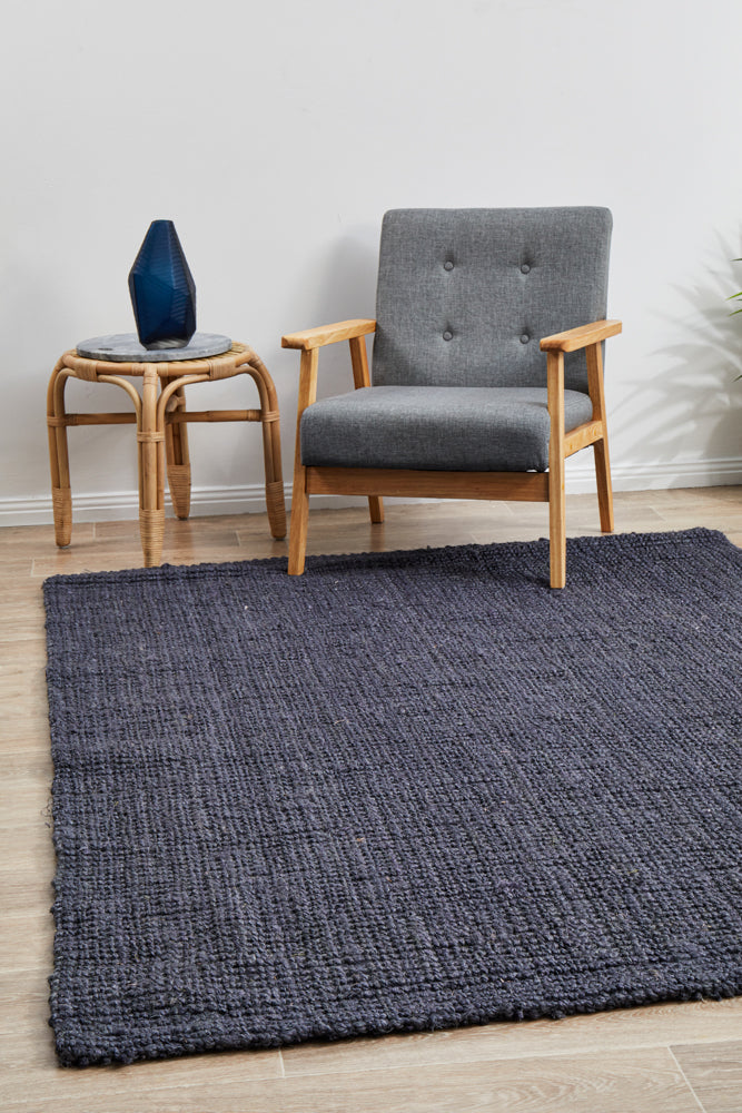 V107-ATR-BKR-NAV-320X230-207131-00 Atrium Barker Navy Rug by Rug Culture - 320X230CM - Image 1