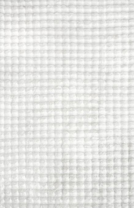 V107-BUB-WHITE-220X150-207178-00 Bubble White Washable Rug by Rug Culture-220X150CM - RECTANGLE - Image 1