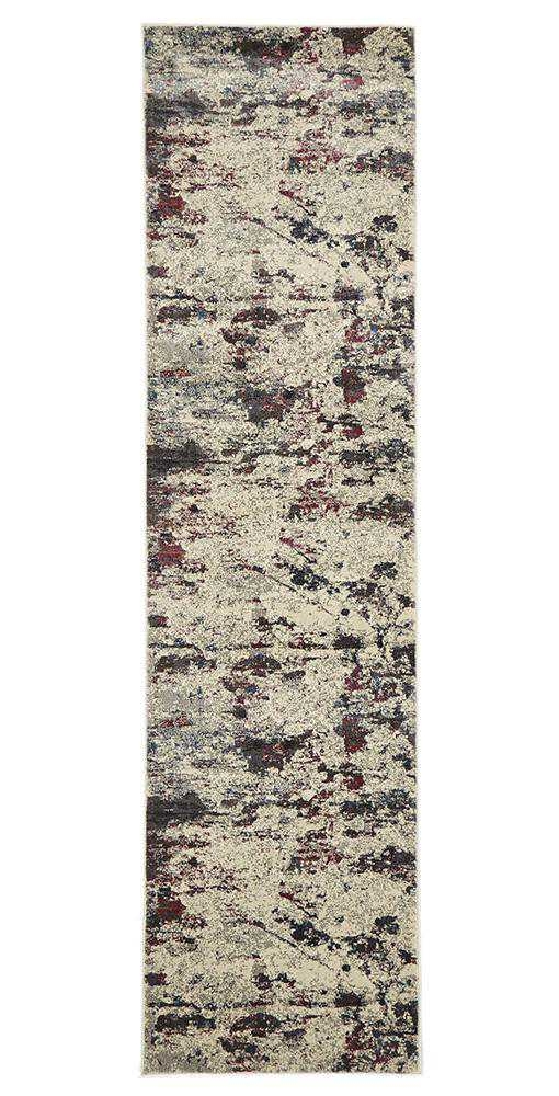 V107-DRM-860-STON-300X80-208067-00 Dream Scape 860 Stone Runner By Rug Culture - 300x80cm RUNNER - Image 1