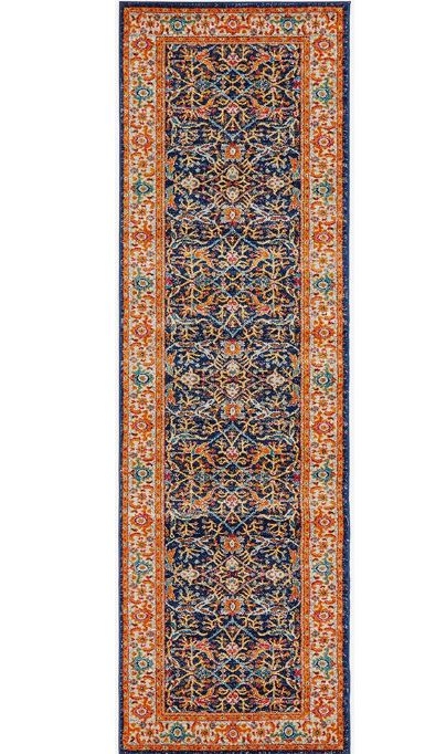 V107-EVO-262-MULT-300X80-209385-00 Evoke 262 Multi Runner by Rug Culture -300X80CM - RUNNER - Image 1