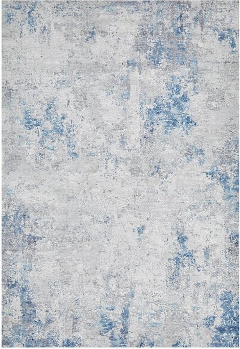 V107-ILU-132-BLUE-220X150-208446-00 Illusions 132 Blue by Rug Culture-220X150CM - RECTANGLE - Image 1