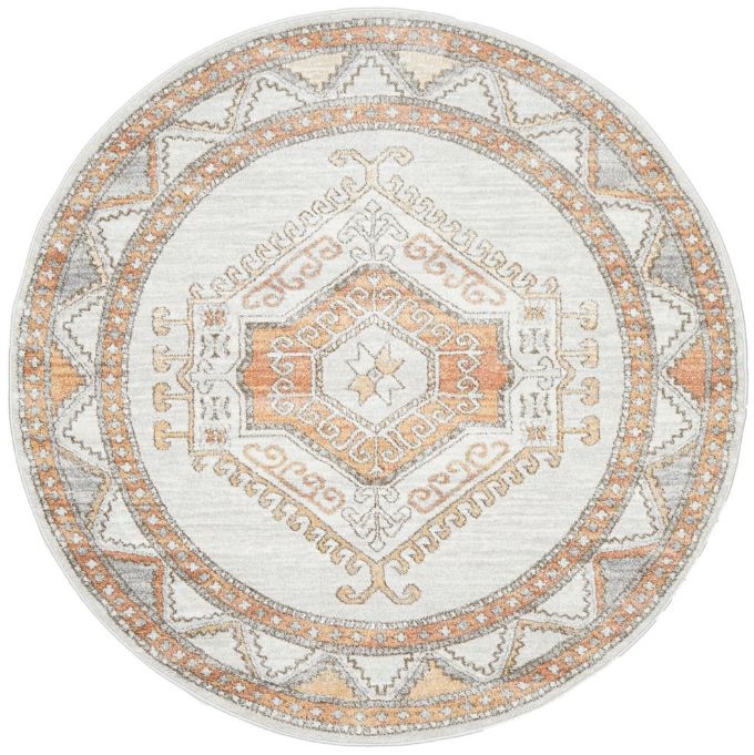 V107-MAY-CAT-NAT-200X200-207900-00 Mayfair Caitlen Natural Round by Rug Culture-200X200CM - ROUND - Image 1